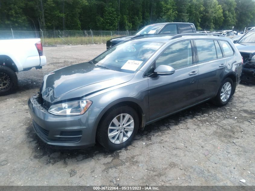 2016 VOLKSWAGEN GOLF SPORTWAGEN TSI S 3VWC17AU8GM506510