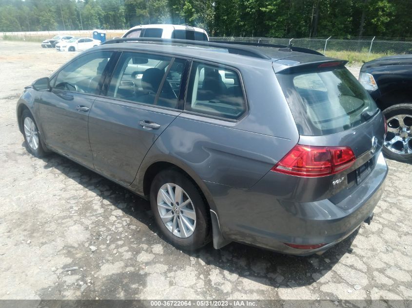 2016 VOLKSWAGEN GOLF SPORTWAGEN TSI S 3VWC17AU8GM506510