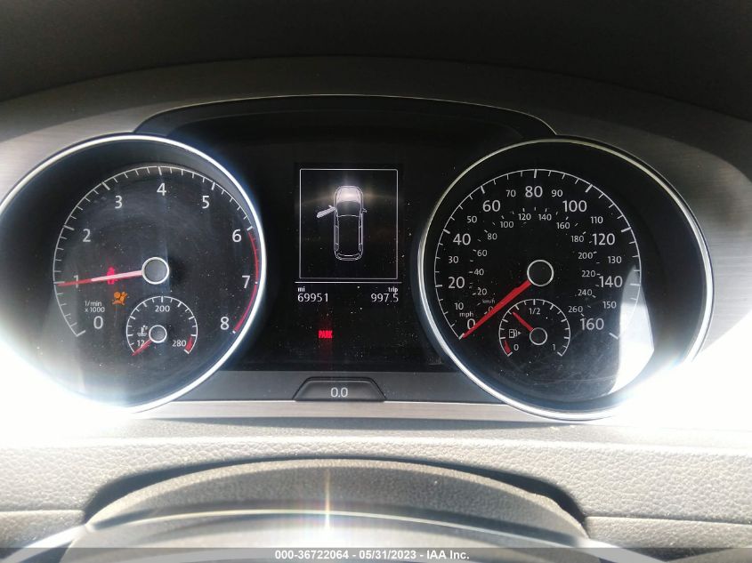 2016 VOLKSWAGEN GOLF SPORTWAGEN TSI S 3VWC17AU8GM506510