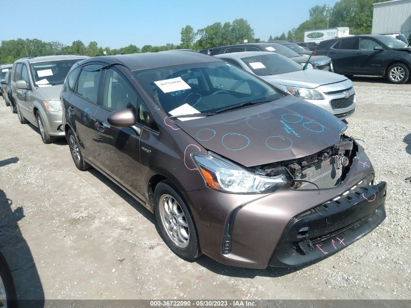 2016 TOYOTA PRIUS V TWO/FIVE/THREE/FOUR - JTDZN3EU1GJ044325