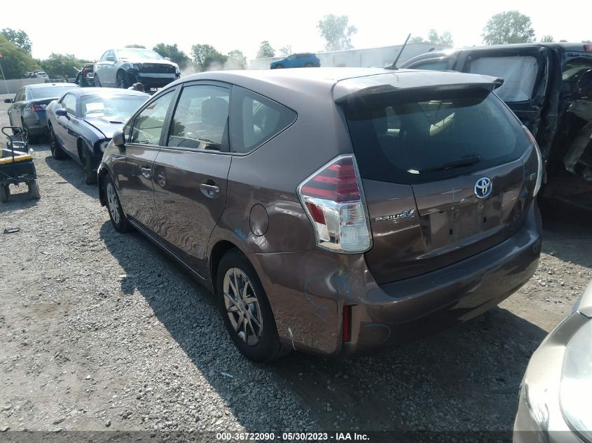 2016 TOYOTA PRIUS V TWO/FIVE/THREE/FOUR - JTDZN3EU1GJ044325