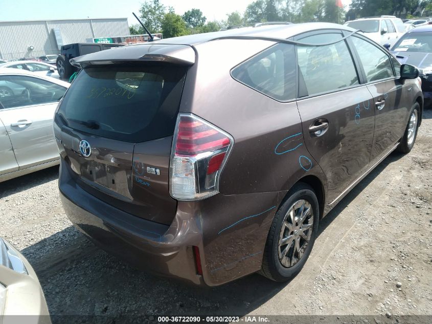 2016 TOYOTA PRIUS V TWO/FIVE/THREE/FOUR - JTDZN3EU1GJ044325