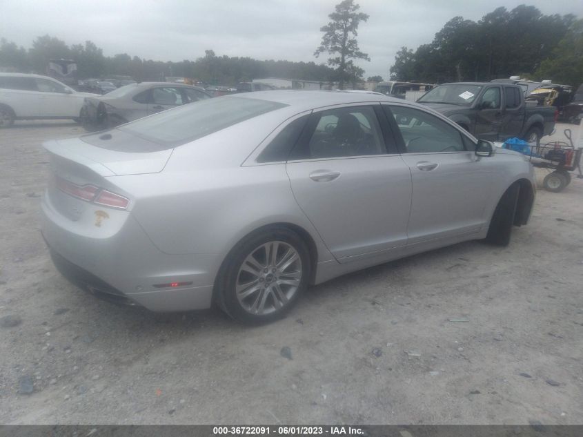 2014 LINCOLN MKZ HYBRID - 3LN6L2LU2ER814116