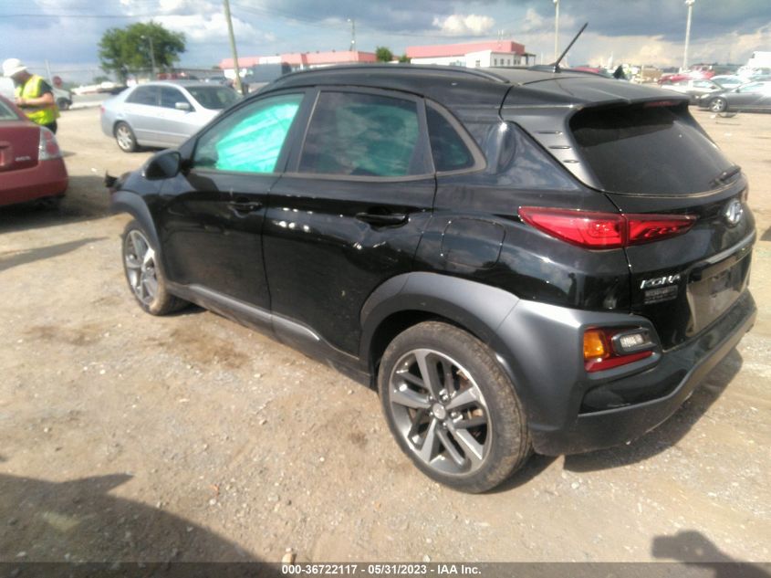2018 HYUNDAI KONA LIMITED - KM8K33A51JU099428