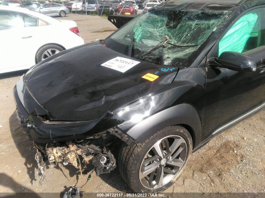 2018 HYUNDAI KONA LIMITED - KM8K33A51JU099428