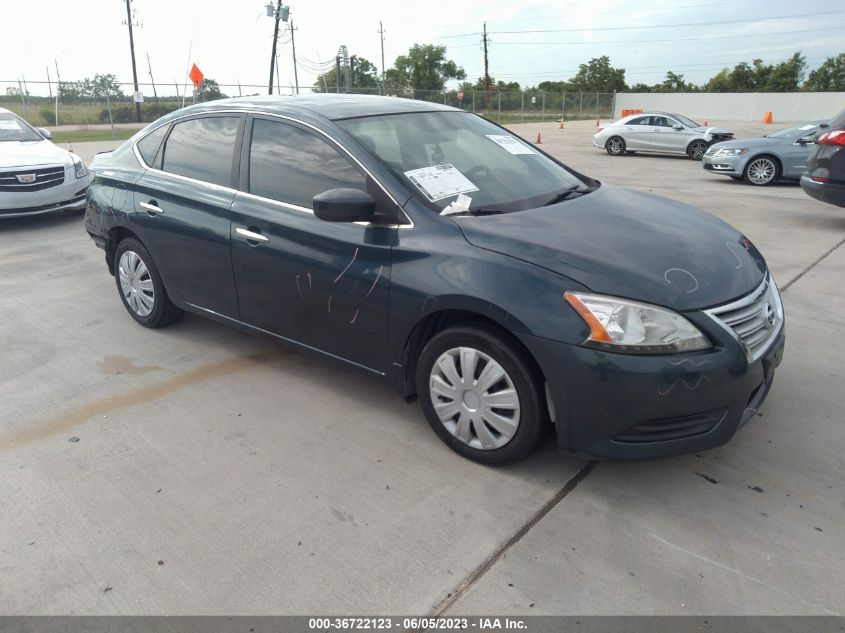 2013 NISSAN SENTRA S/SV/SR/SL - 3N1AB7AP1DL707879