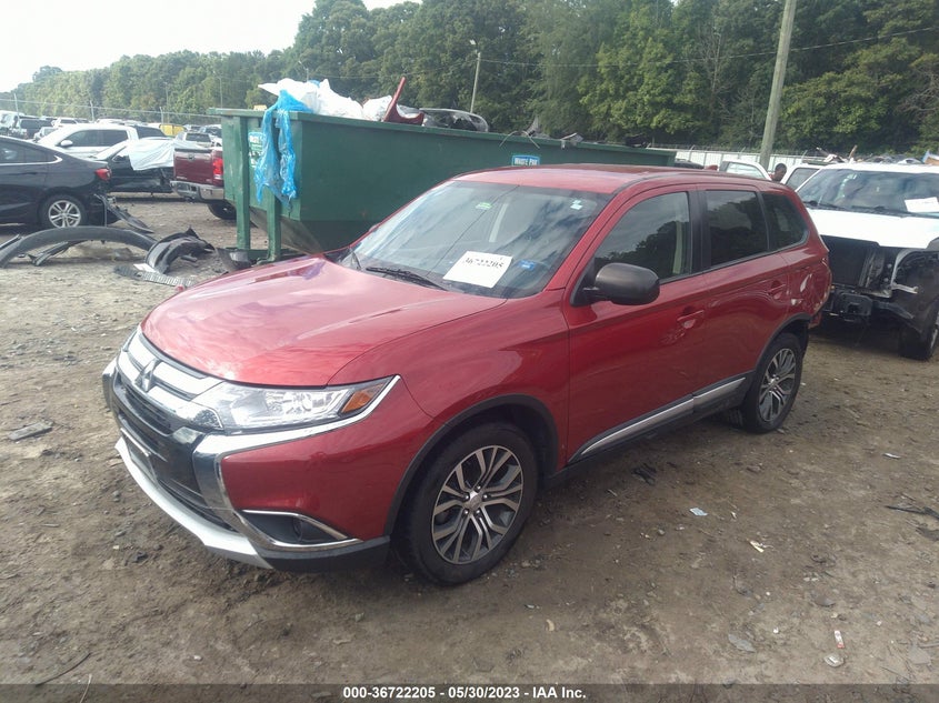 VIN JA4AD2A3XHZ066232 2017 MITSUBISHI OUTLANDER ES