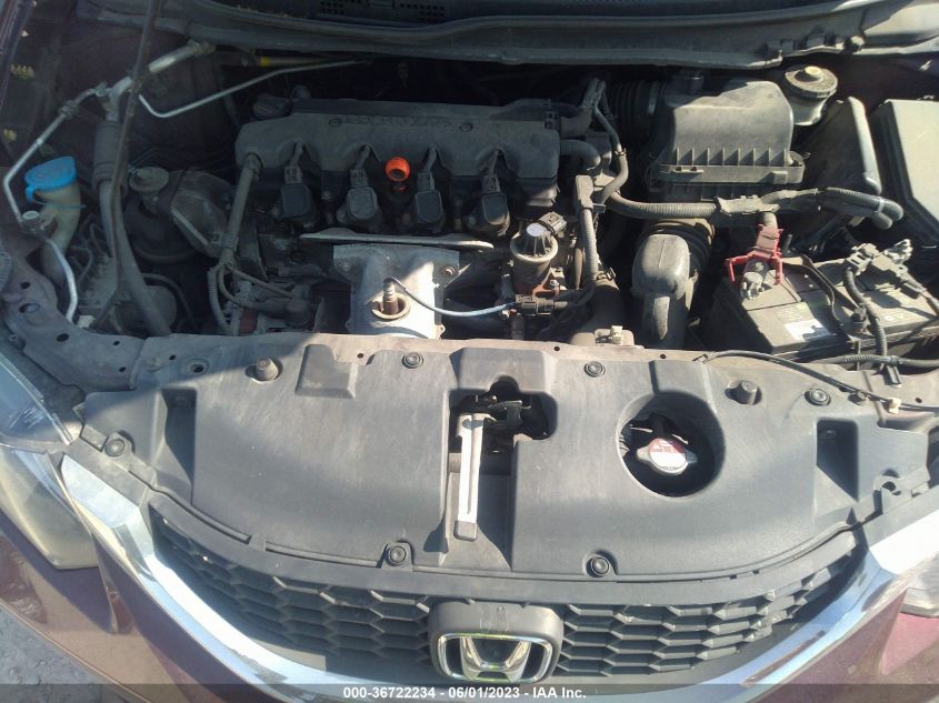 2014 HONDA CIVIC SEDAN LX - 19XFB2F58EE001723