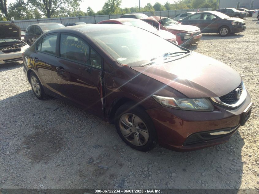 2014 HONDA CIVIC SEDAN LX - 19XFB2F58EE001723