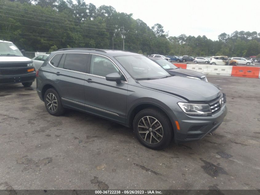 2021 VOLKSWAGEN TIGUAN SE/SE R-LINE BLACK/SEL - 3VV3B7AX0MM100096