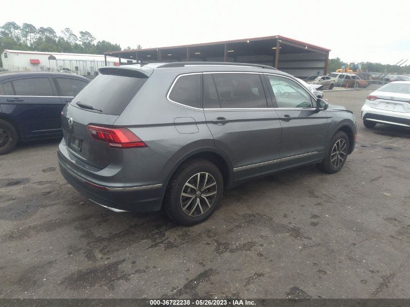 2021 VOLKSWAGEN TIGUAN SE/SE R-LINE BLACK/SEL - 3VV3B7AX0MM100096