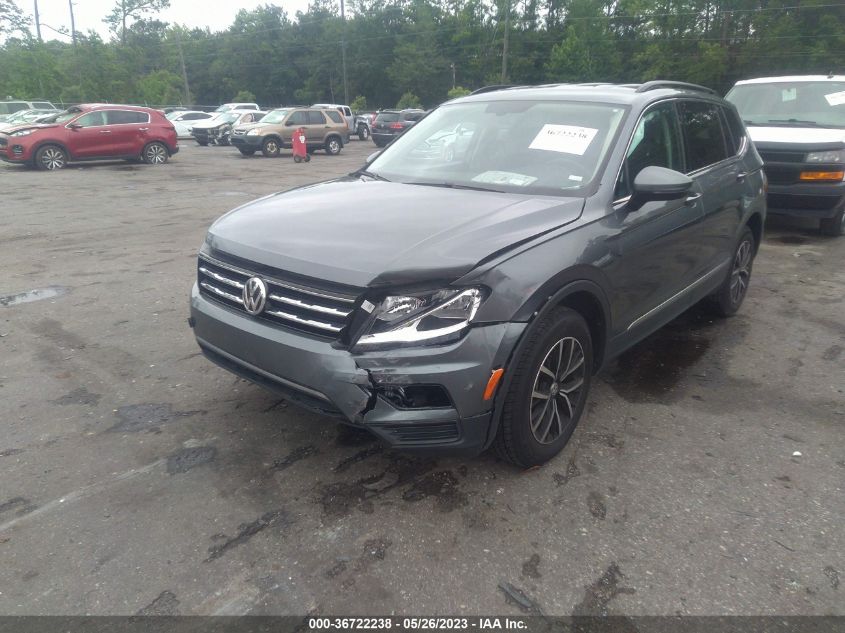 2021 VOLKSWAGEN TIGUAN SE/SE R-LINE BLACK/SEL - 3VV3B7AX0MM100096