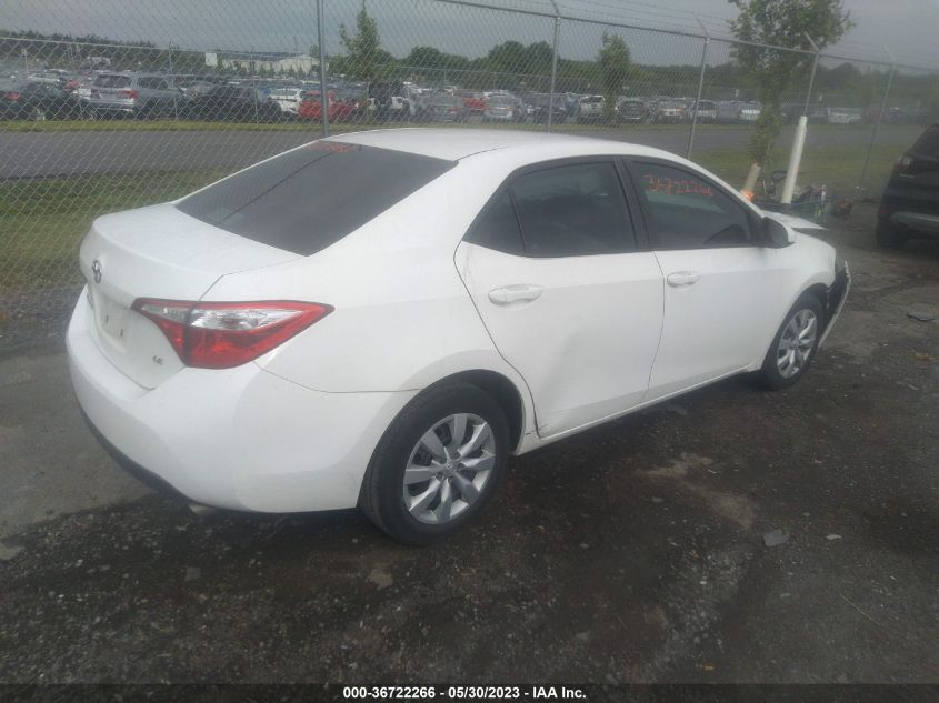 2016 TOYOTA COROLLA L/LE/S/S PLUS/LE PLUS - 2T1BURHEXGC569830