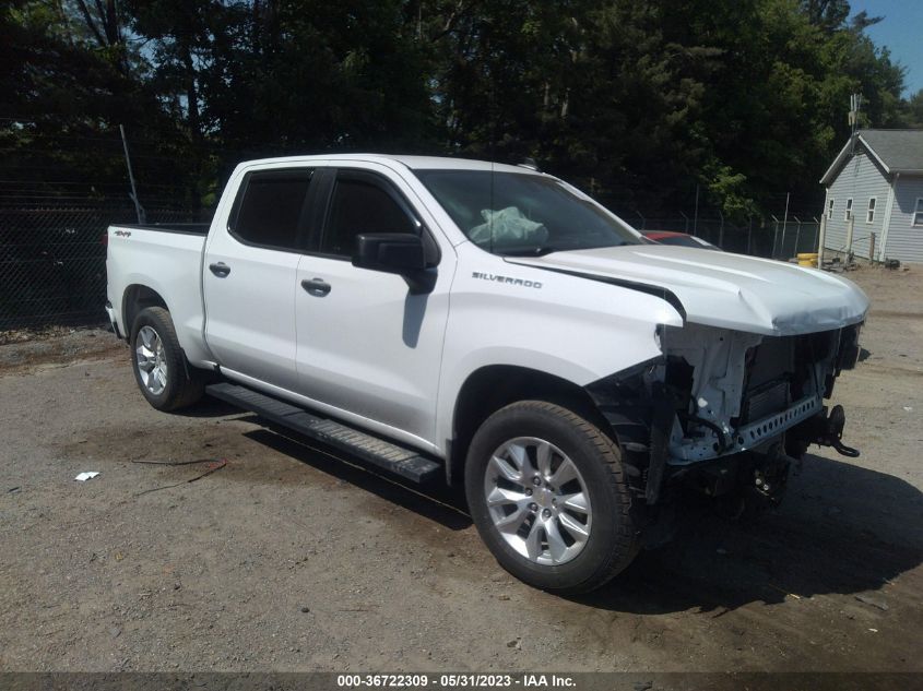 2021 CHEVROLET SILVERADO 1500 CUSTOM - 1GCPYBEK4MZ292704
