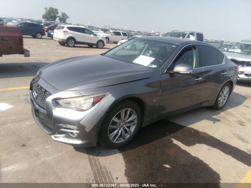 2014 INFINITI Q50 PREMIUM/SPORT - JN1BV7AR4EM694307