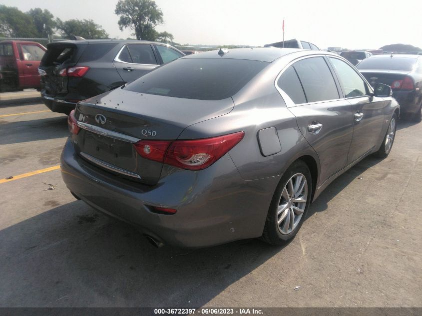 2014 INFINITI Q50 PREMIUM/SPORT - JN1BV7AR4EM694307