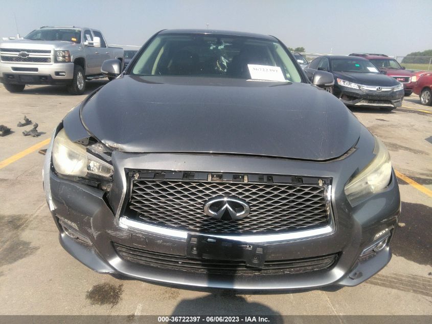 2014 INFINITI Q50 PREMIUM/SPORT - JN1BV7AR4EM694307