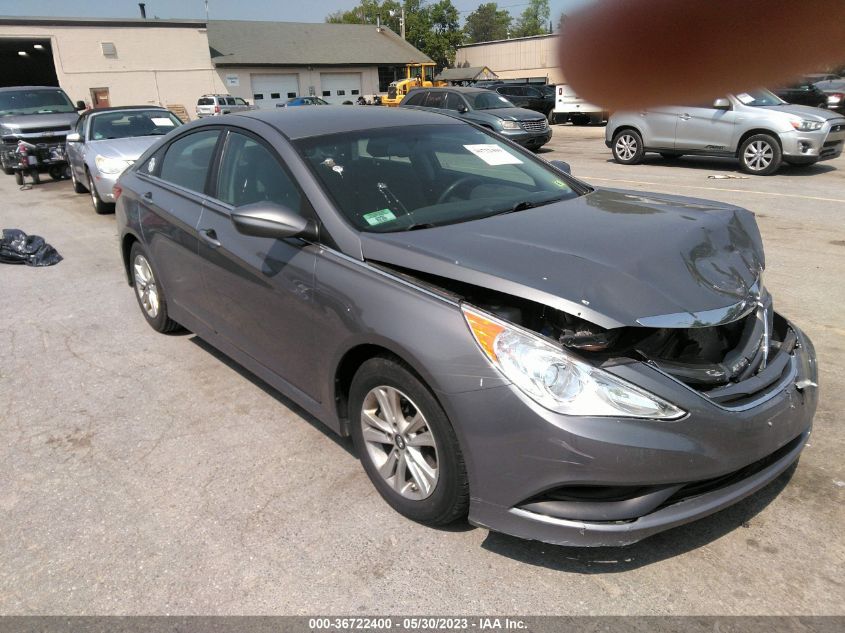 2014 HYUNDAI SONATA GLS - 5NPEB4AC4EH877844