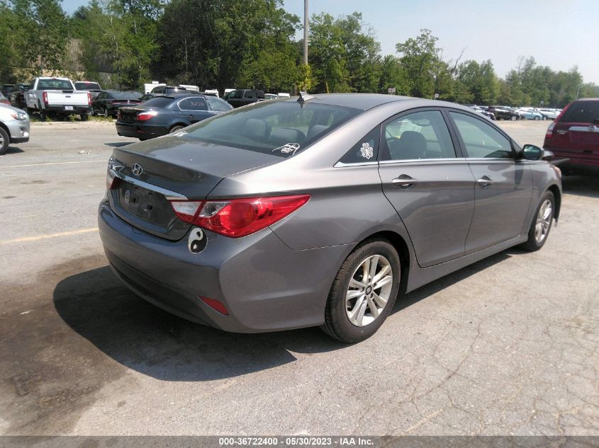 2014 HYUNDAI SONATA GLS - 5NPEB4AC4EH877844