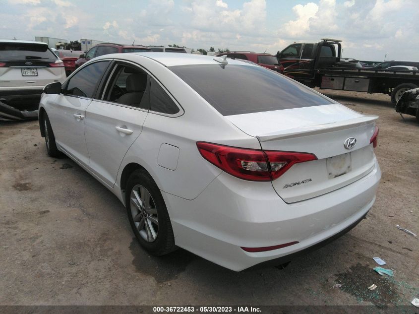 2015 HYUNDAI SONATA 2.4L SE - 5NPE24AF4FH200756