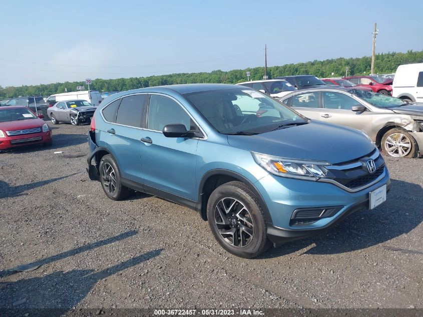 2016 HONDA CR-V EX - 2HKRM4849GH609403