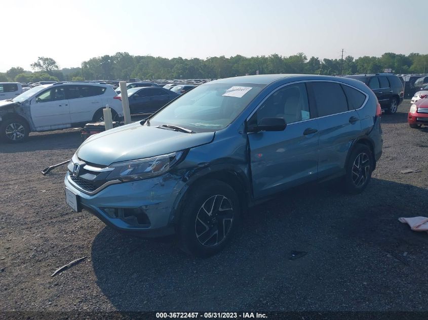 2016 HONDA CR-V EX - 2HKRM4849GH609403