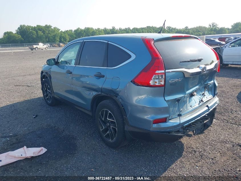 2016 HONDA CR-V EX - 2HKRM4849GH609403