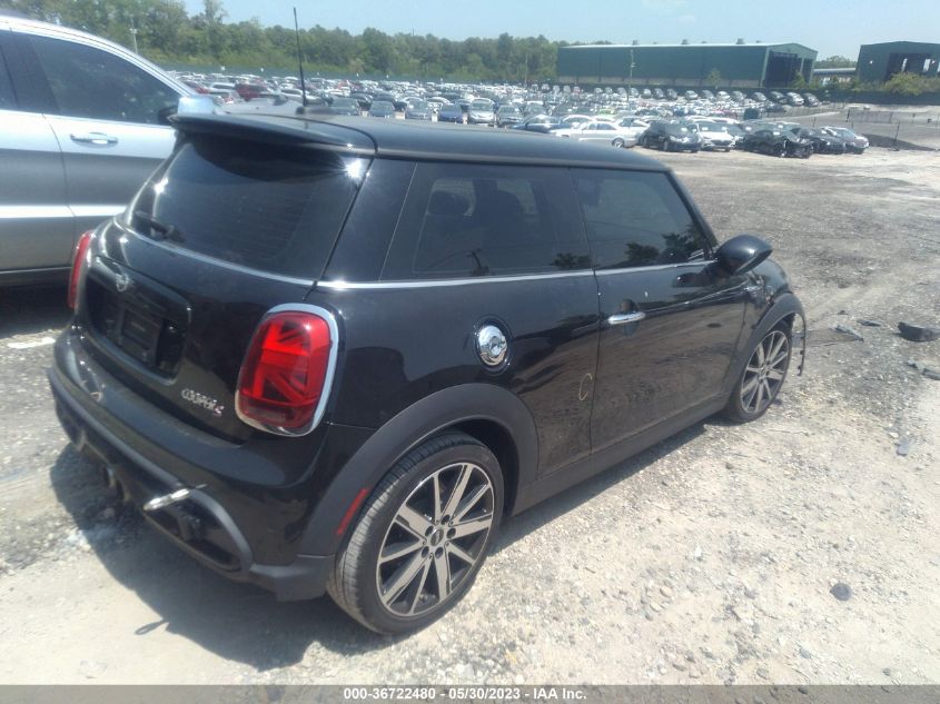 2022 MINI HARDTOP 2 DOOR COOPER S WMW53DH03N2P79041