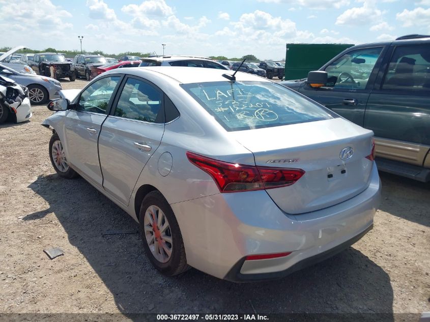 2022 HYUNDAI ACCENT SEL - 3KPC24A68NE180201