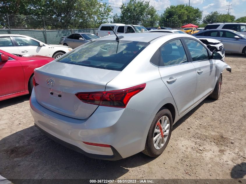 2022 HYUNDAI ACCENT SEL - 3KPC24A68NE180201
