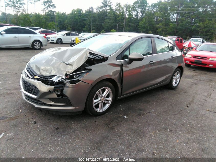 2017 CHEVROLET CRUZE LT - 3G1BE6SMXHS603645