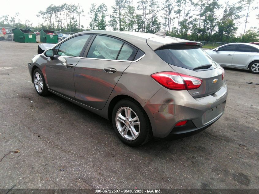 2017 CHEVROLET CRUZE LT - 3G1BE6SMXHS603645