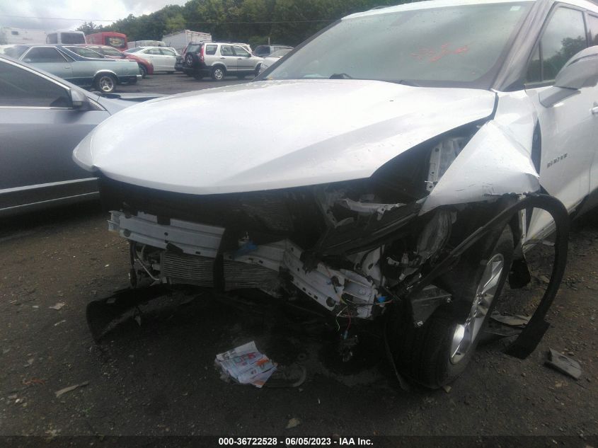2020 CHEVROLET BLAZER LT - 3GNKBHRS6LS701927