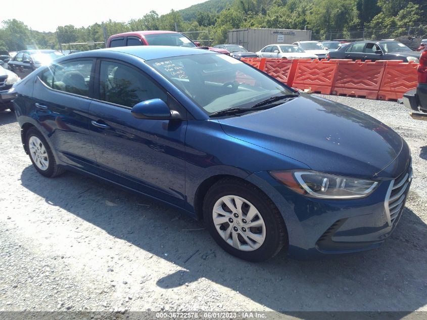 2017 HYUNDAI ELANTRA SE - 5NPD74LF3HH193974