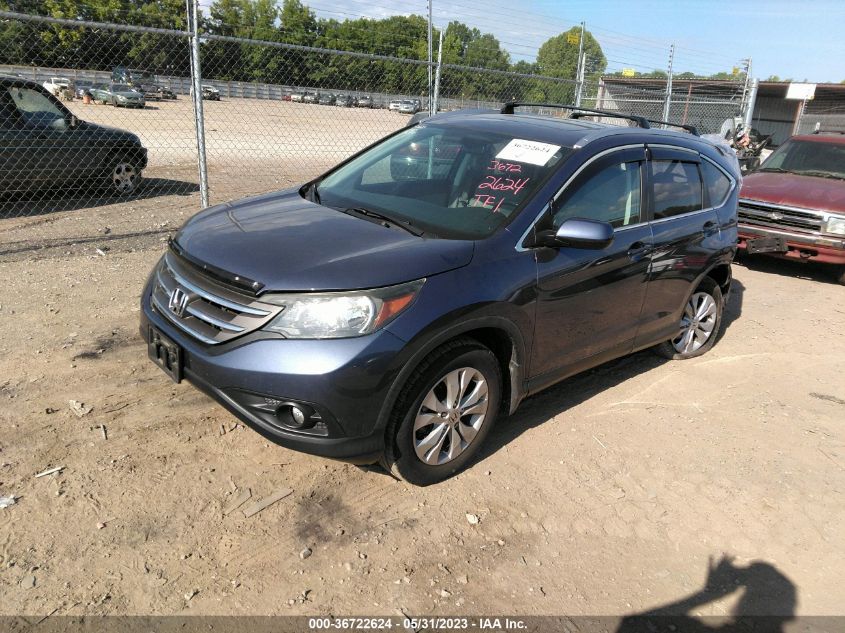 2013 HONDA CR-V EX-L - 2HKRM4H78DH659490