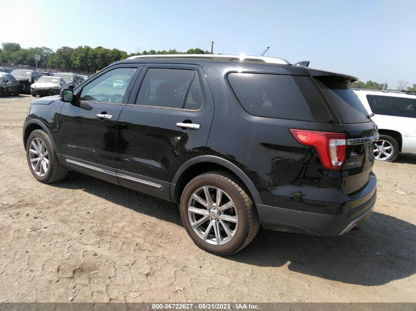 2017 FORD EXPLORER LIMITED - 1FM5K8F8XHGA35414