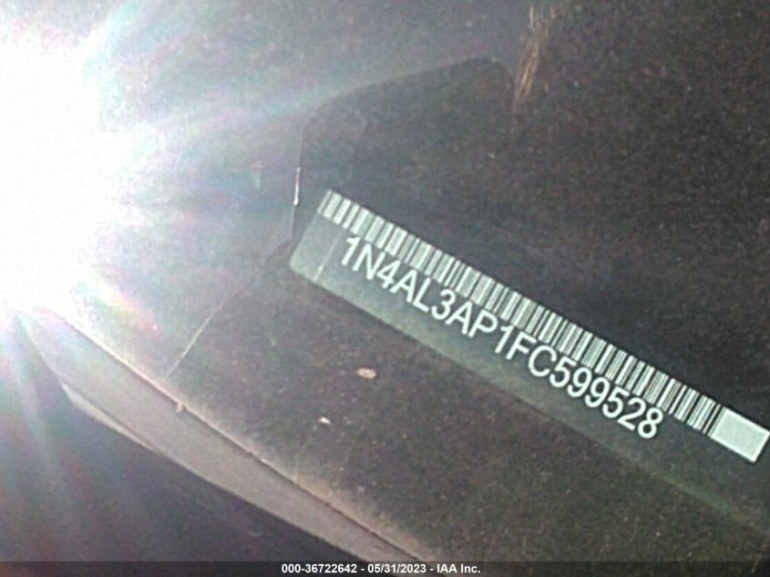 2015 NISSAN ALTIMA 2.5 S - 1N4AL3AP1FC599528