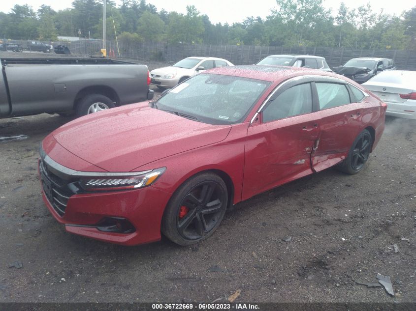 2021 HONDA ACCORD SEDAN SPORT - 1HGCV2F39MA028134