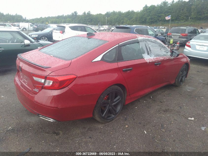2021 HONDA ACCORD SEDAN SPORT - 1HGCV2F39MA028134