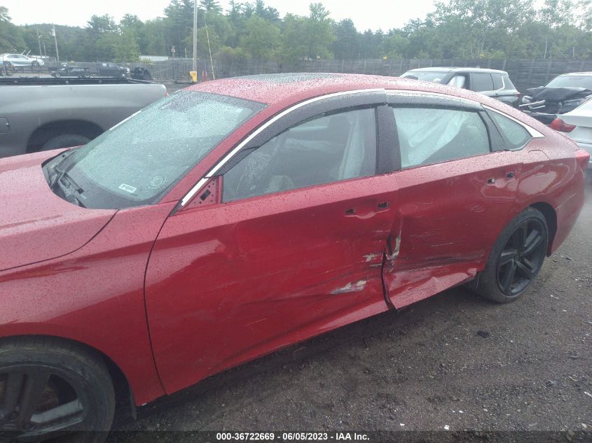 2021 HONDA ACCORD SEDAN SPORT - 1HGCV2F39MA028134