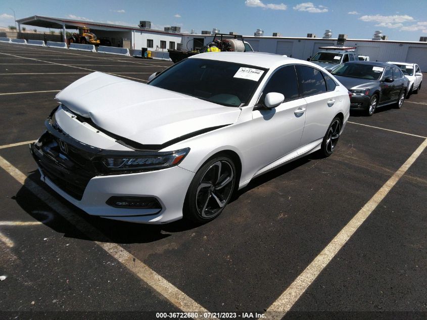 2020 HONDA ACCORD SEDAN SPORT - 1HGCV1F39LA032399