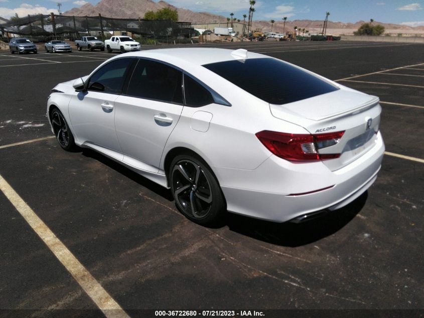 2020 HONDA ACCORD SEDAN SPORT - 1HGCV1F39LA032399