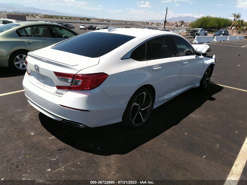 2020 HONDA ACCORD SEDAN SPORT - 1HGCV1F39LA032399