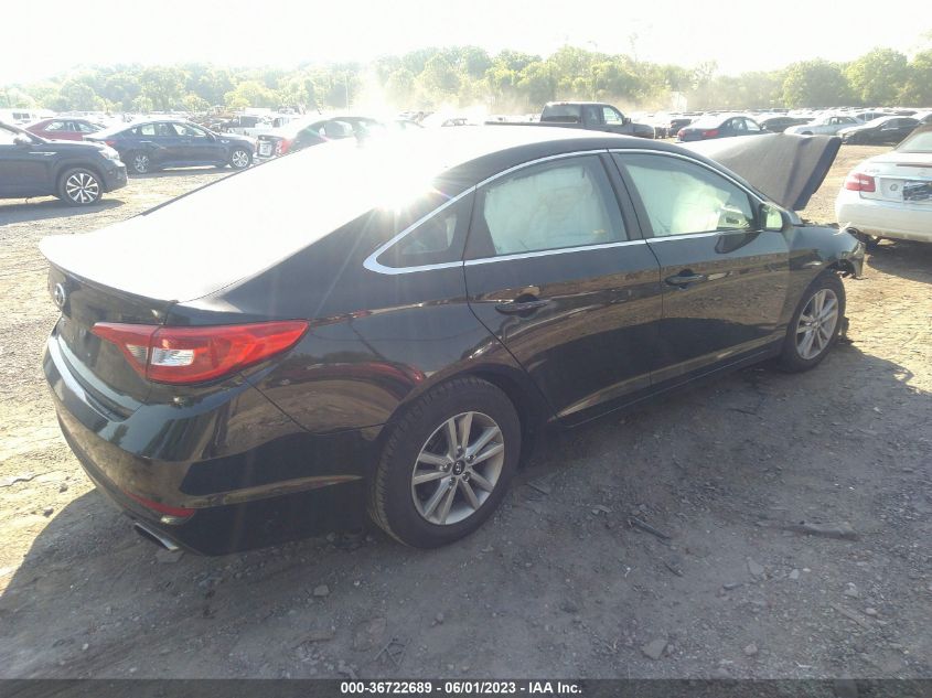 2016 HYUNDAI SONATA 2.4L SE - 5NPE24AF6GH269207