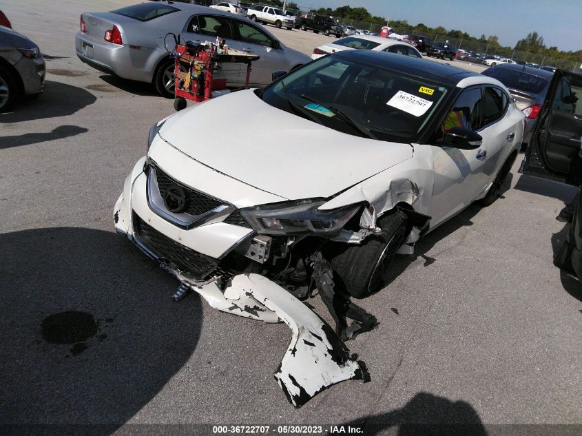 2016 NISSAN MAXIMA 3.5S/SV/SL/SR/PLAT - 1N4AA6AP3GC448912
