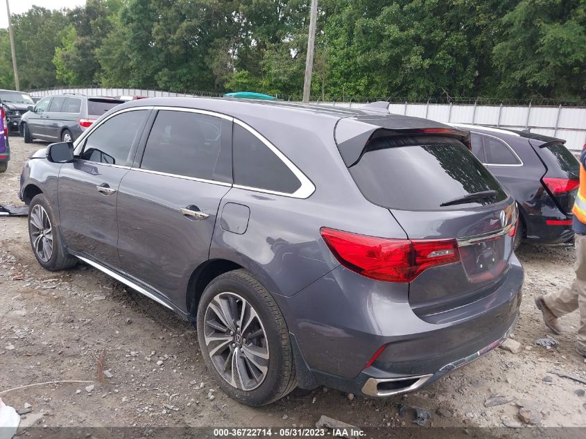 2020 ACURA MDX W/TECHNOLOGY PKG - 5J8YD3H53LL009742