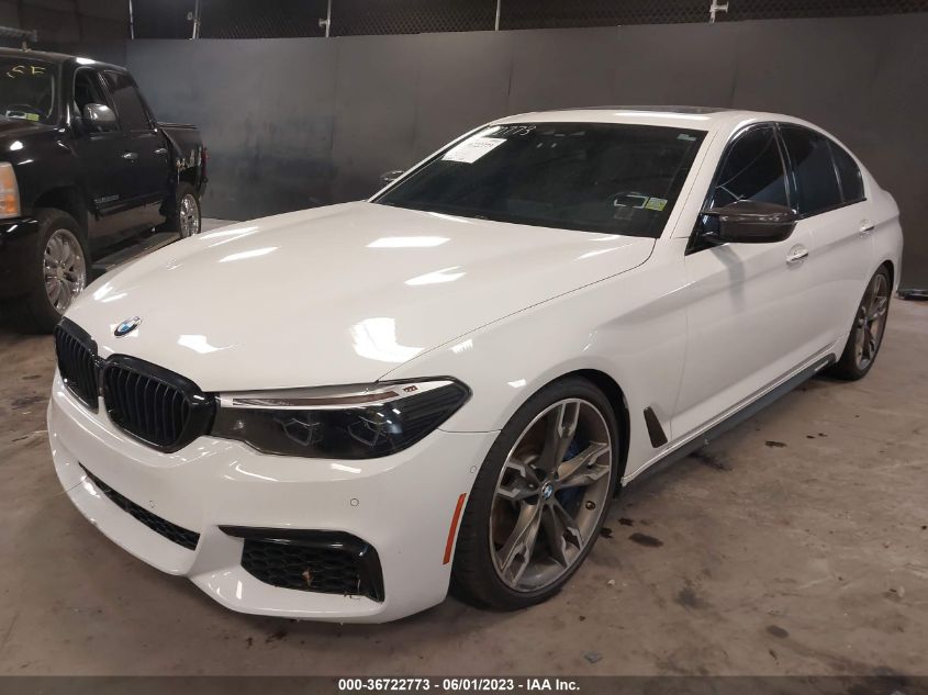 2018 BMW 5 SERIES M550I XDRIVE - WBAJB9C57JB286894