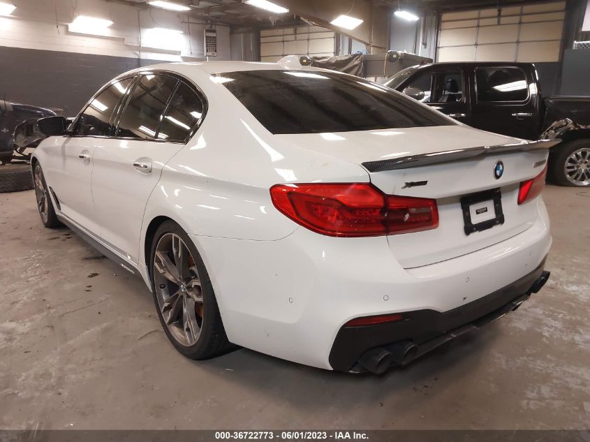2018 BMW 5 SERIES M550I XDRIVE - WBAJB9C57JB286894