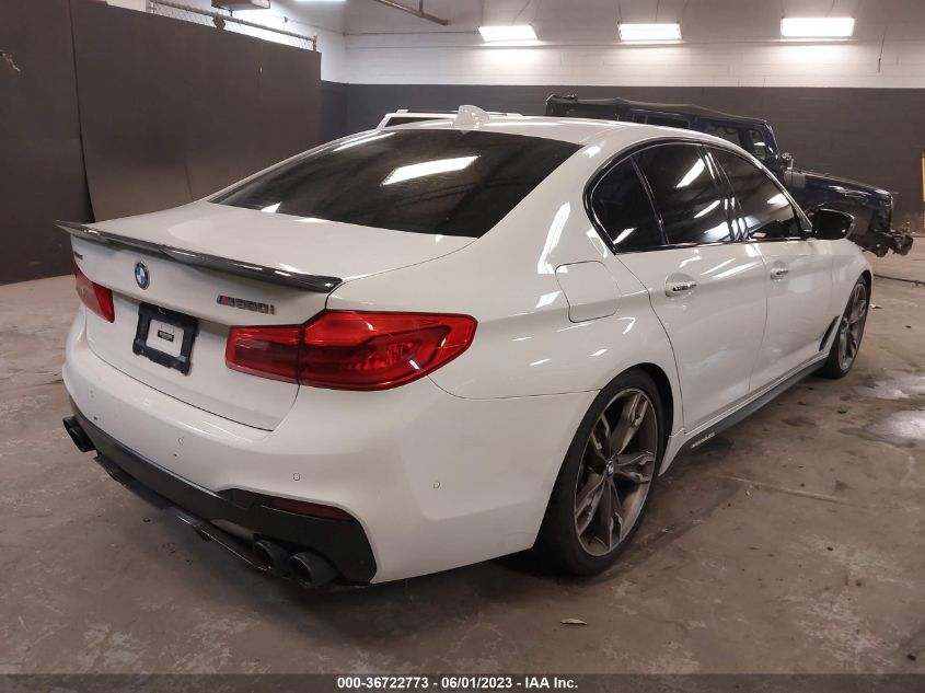 2018 BMW 5 SERIES M550I XDRIVE - WBAJB9C57JB286894