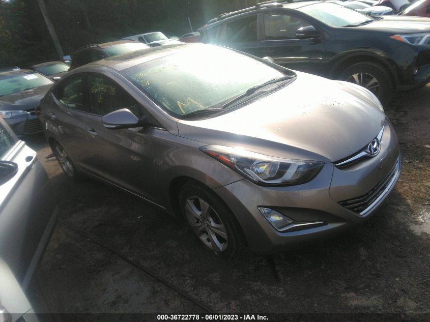 2016 HYUNDAI ELANTRA VALUE EDITION - 5NPDH4AE1GH765789